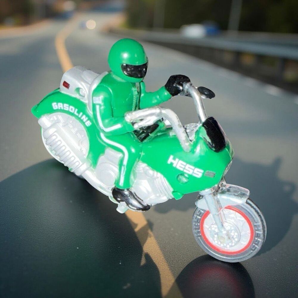 HESS Motorcycle and Rider Collectable Toy A30 - Picture 8 of 10